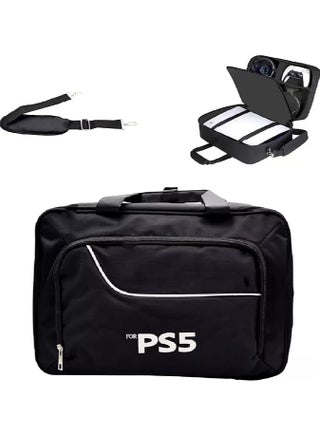 Travel Storage Cross Bag For PS5, - Luxury Waterproof Shoulder Bag For Playstation 5, Console & Accessories Storage Organizer (Black) - pzsku/Z02A4AFE4EEA3CC8CF45DZ/45/_/1732521452/b2d892e9-3709-4562-8d30-d10b37056c75