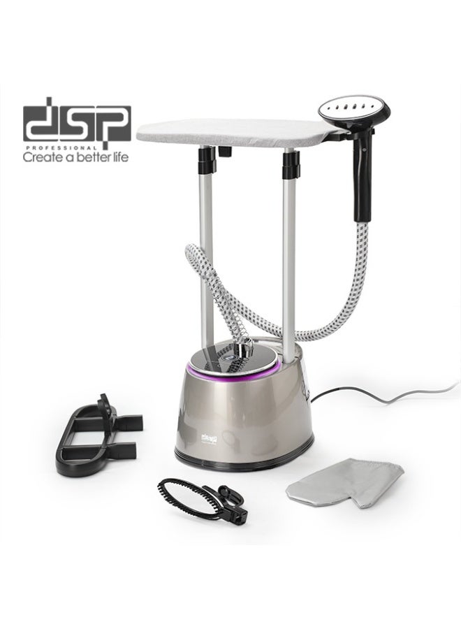 دي اس بي جهاز كي الملابس بالبخار الاحترافي من دي إس بي، مزود بلوح كي قابل للتعديل، ورأس بخار يدوي، وملحقات. - Image 1