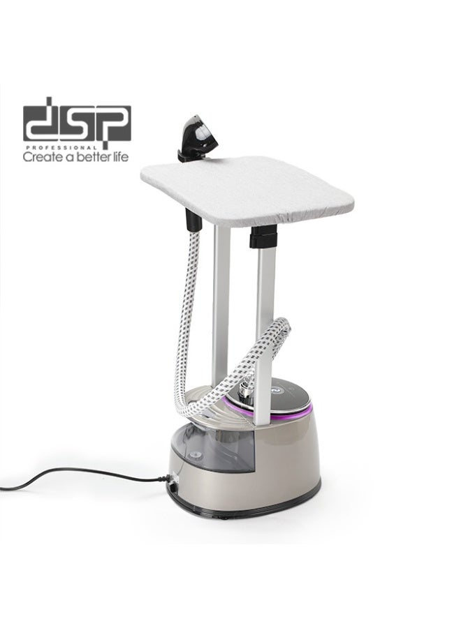 دي اس بي جهاز كي الملابس بالبخار الاحترافي من دي إس بي، مزود بلوح كي قابل للتعديل، ورأس بخار يدوي، وملحقات. - Image 4