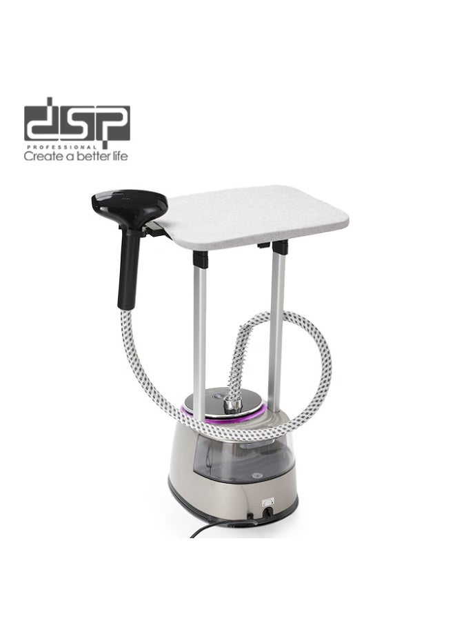 دي اس بي جهاز كي الملابس بالبخار الاحترافي من دي إس بي، مزود بلوح كي قابل للتعديل، ورأس بخار يدوي، وملحقات. - Image 3