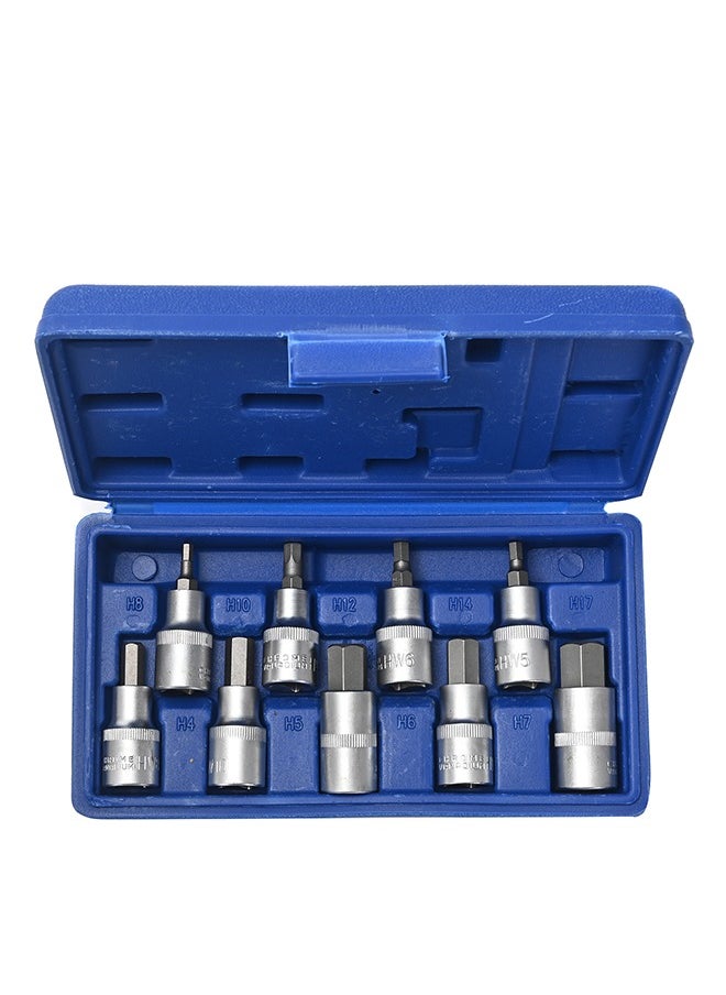 LAWAZIM - 9-Piece Drive Hexagon Bit Socket Set - Image 1