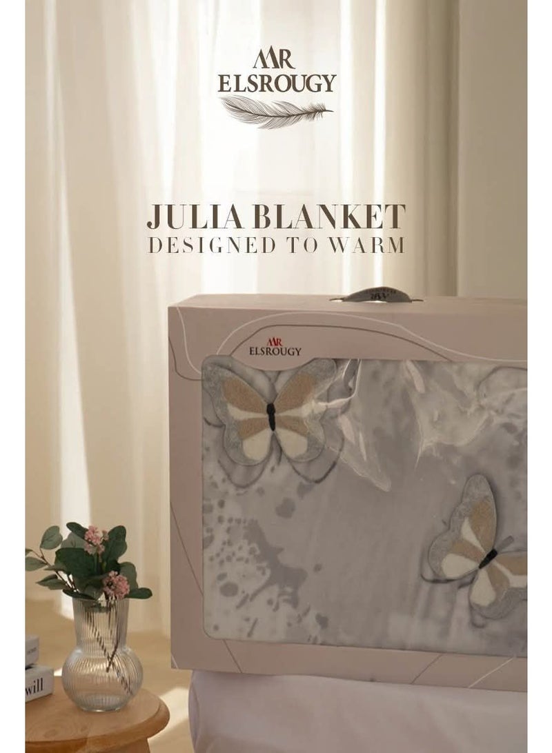 بطانيه السروجي  خامه عاليه الجوده مقاس 220*245 سم - Image 3