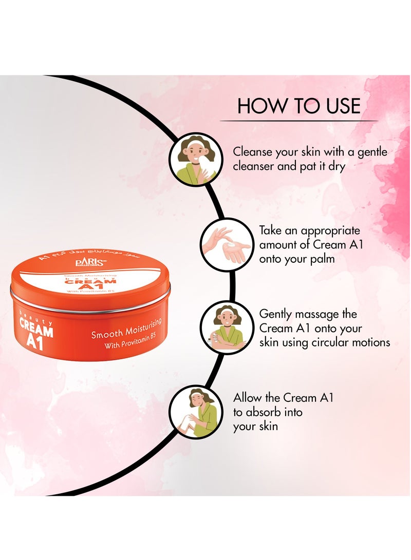 Paris Collection Cream A1 Glycerin Body Cream Unisex 250ml - Image 3