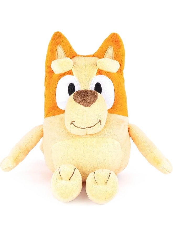 Jay Franco Jay Franco Bingo Plush Mini Pillow Buddy & 40 x 50 Inch Travel Throw Set - Kids Super Soft 2 Piece Bluey Blanket Set  - Image 5