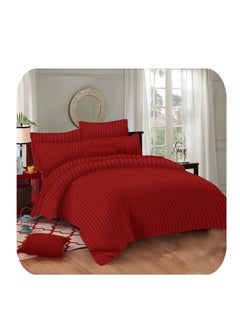 EXPRESS BEDSHEETS King Size Cotton Bedding Set – 3 Pieces (1 Flat Sheet, 2 Pillowcases), Luxurious, Modern & Breathable 100% Cotton Cover Set  - Image 2