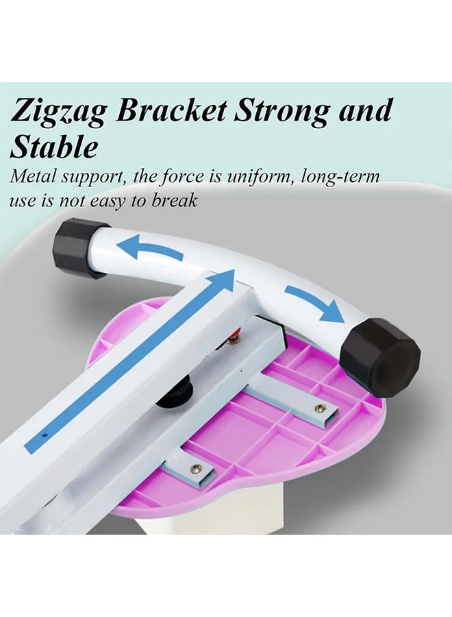 Fitness World Waist Exercise Rotating Disc, Abdominal Exerciser, Waist Sculpting, Foot Massager with Resistance Band for Home Use, 100kg Capacity - Image 5