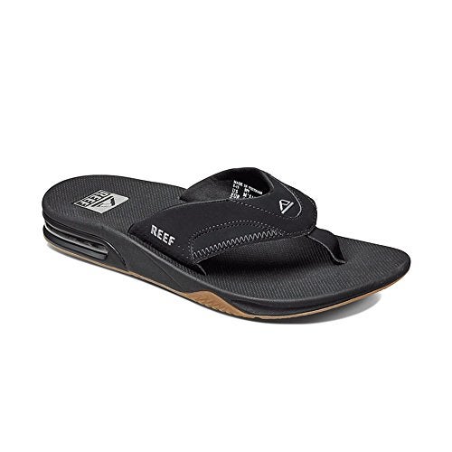 Reef Fanning Men's Sandals Black/silver - 15 Medium - Image 4