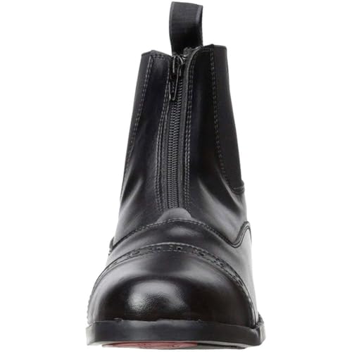 Equistar - Ladies' Zip Paddock Boot (All Weather) (Ladies 8/Black) 8 Black - Image 2