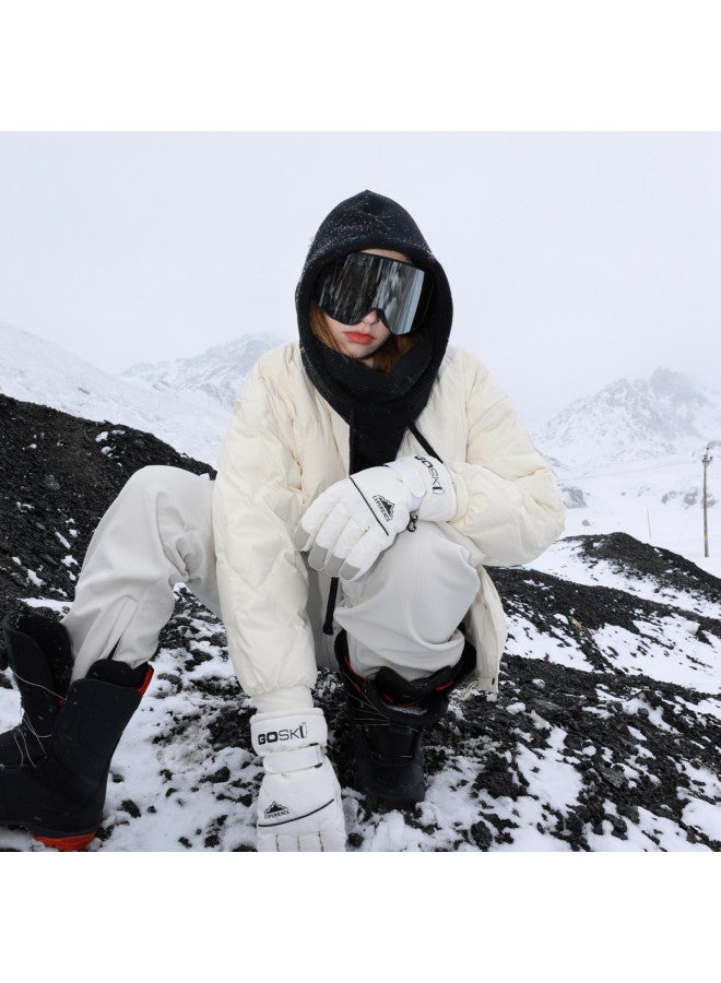 Three colors 24 Winter Down Jacket Baseball Collar Down Jacket Loose Casual Jacket - Image 5