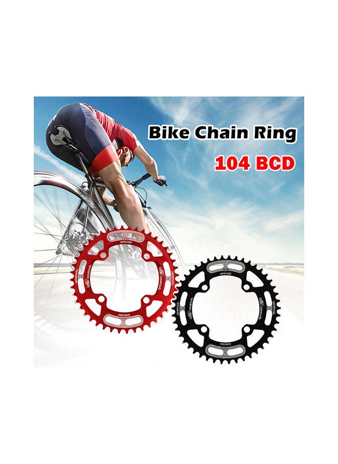 NIBEMINENT Mountain Bike Single Disc Narrow Wide Chain Ring 23x23centimeter  - Image 4