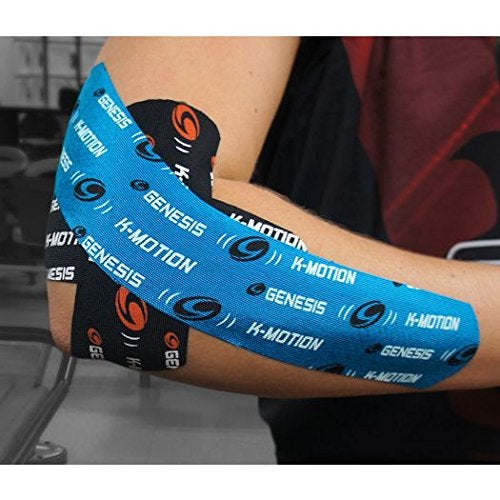 Genesis K-Motion Tape with Copper Infuzion- Blue Pre-Cut Pack - Image 2