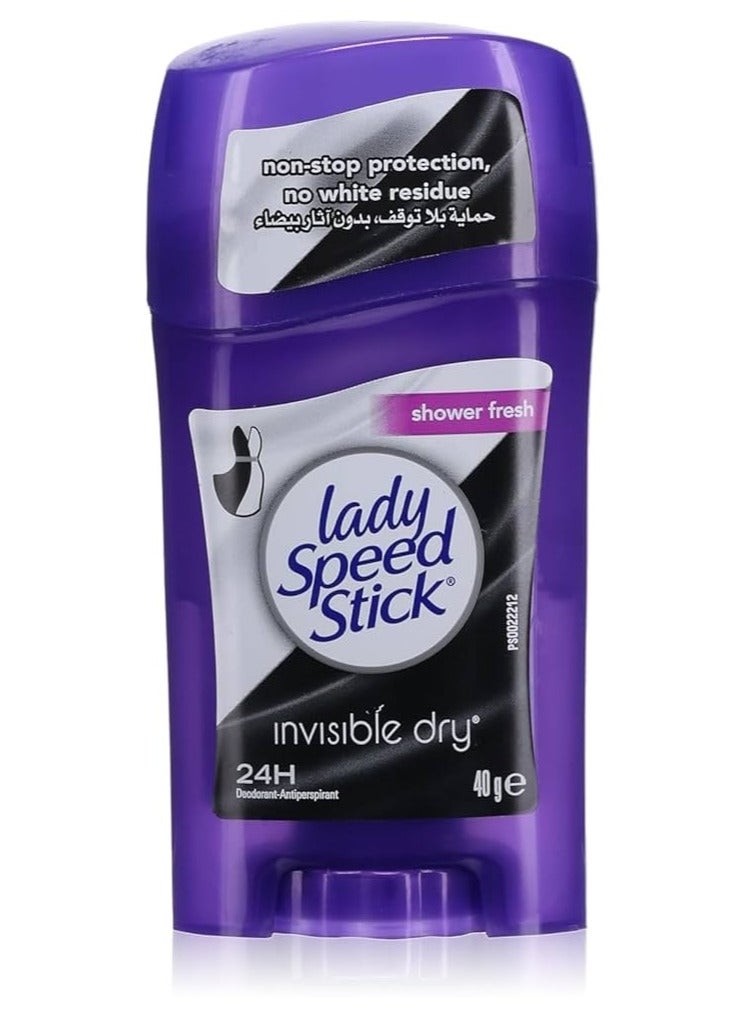 ليدي سبيد ستيك مضاد التعرق شاور فريش 40 جم