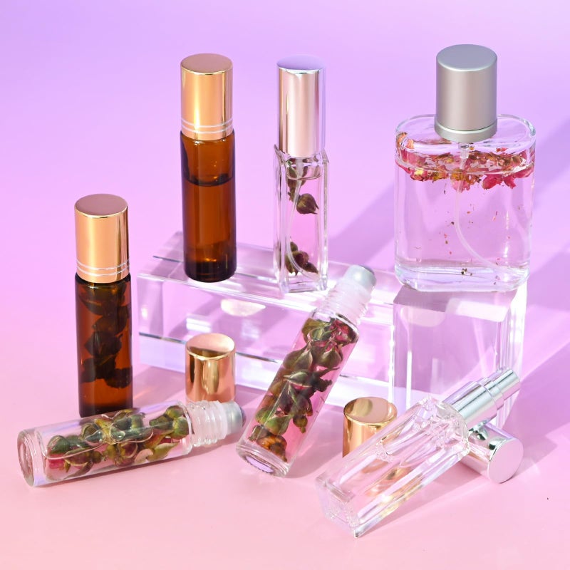 JUYRLE Perfume Making Kit- DIY Roller Perfume Making Kits for Women, Make Your Own Scent with Essential Oil, Bottle, Roller Fragrance Set, Fragrance Gifts for Women Girls - Image 3