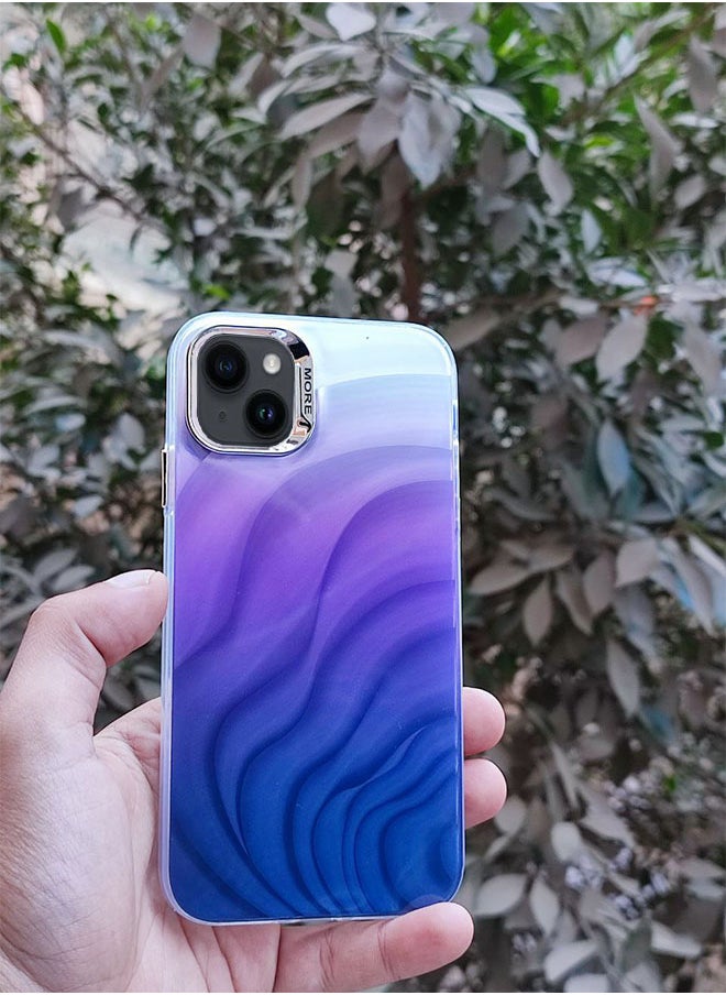 Generic - Iphone 13 | 14 3D Protective Case for , Fashion and Unique Design Shockproof, Gloss and Super Soft Design, Compatible with Iphone 13 | 14 - Purple - Image 1
