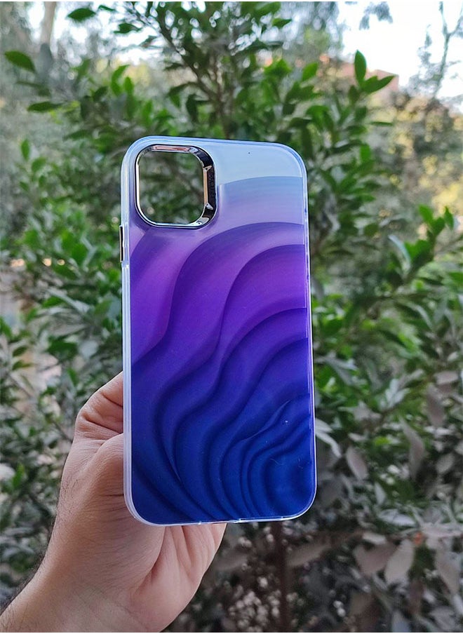 Generic - Iphone 13 | 14 3D Protective Case for , Fashion and Unique Design Shockproof, Gloss and Super Soft Design, Compatible with Iphone 13 | 14 - Purple - Image 1