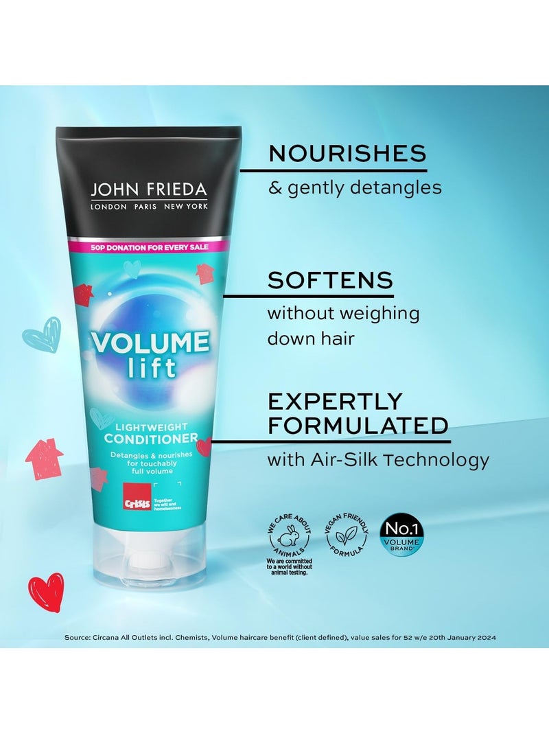 جون فريدا بلسم فوليوم ليفت خفيف الوزن 250 مل بلسم للشعر الرقيق المسطح بلسم مكثف - Image 3