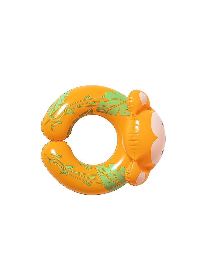 بست واي حلقة سباحة حيوانات السفاري 45×51 سم، بنفسجي - Image 5