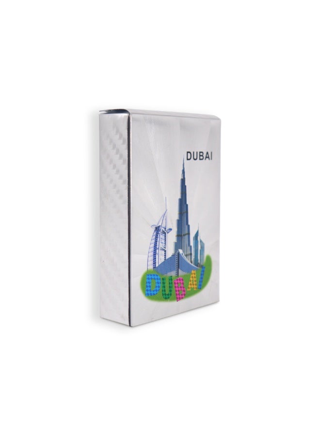 Al Jaber Dubai Silver Foil Souvenir Playing Cards – Landmark Edition - Image 2