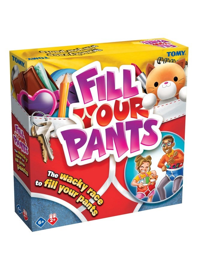 TOMY TOMY Fill Your Pants Game - Simple and Fast Paced Family Games for Kids and Adults - Kid Gifts and Activities for Family Night - Ages 6 Years and Up - Image 1