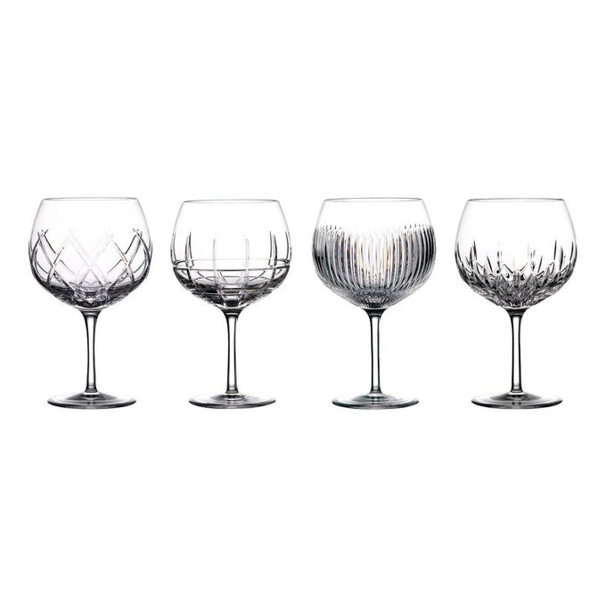 GIN JOURNEYS BALLOON SET OF 4 MIXED PATTERNS