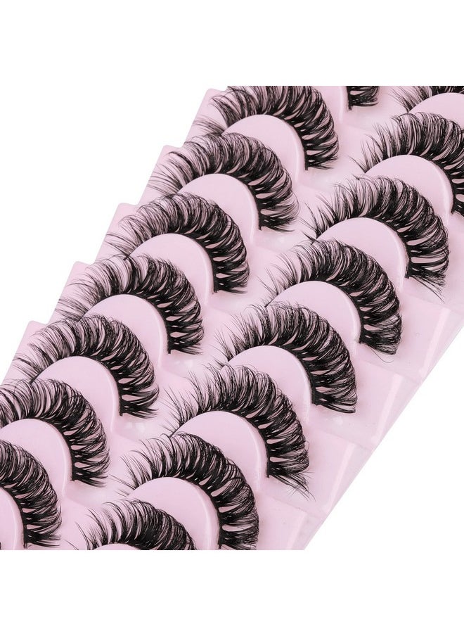 Eyelashes Russian Strip Lashes D Curl Fluffy Wispy Natural Cat Eye False Lashes Look Like Eyelash Extensions 10 Pairs By Yawamica - pzsku/Z02A64409F5861E5FCA8DZ/45/_/1707975356/40de7da9-15da-41ed-8f6e-c83e22f2557c