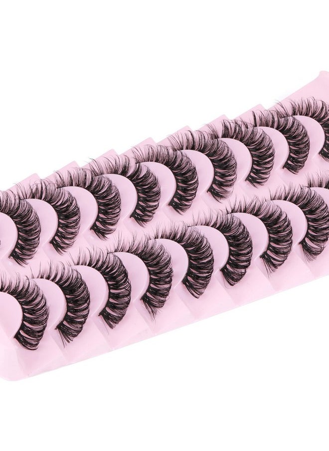 Eyelashes Russian Strip Lashes D Curl Fluffy Wispy Natural Cat Eye False Lashes Look Like Eyelash Extensions 10 Pairs By Yawamica - pzsku/Z02A64409F5861E5FCA8DZ/45/_/1707975358/a3ccc6ff-7c96-41c4-9a5b-f4ce22937618