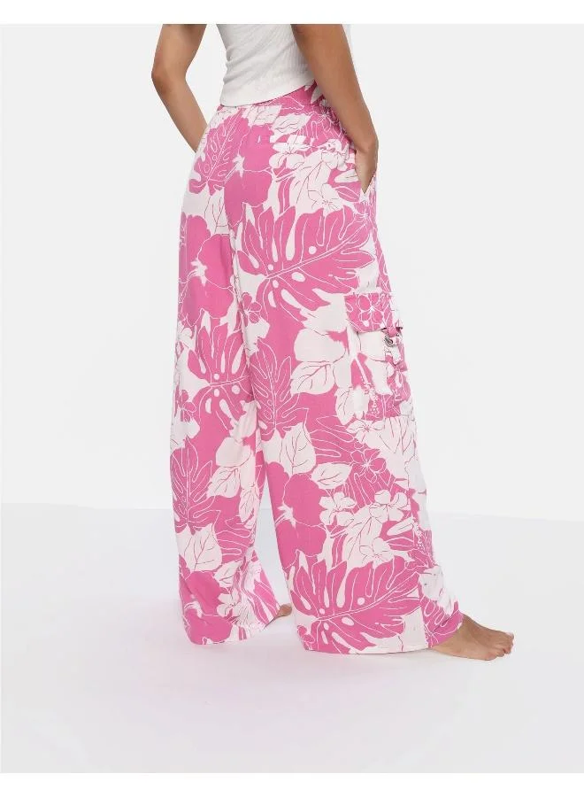 امريكان ايجل AE Super High-Waisted Cargo Wide-Leg Pant