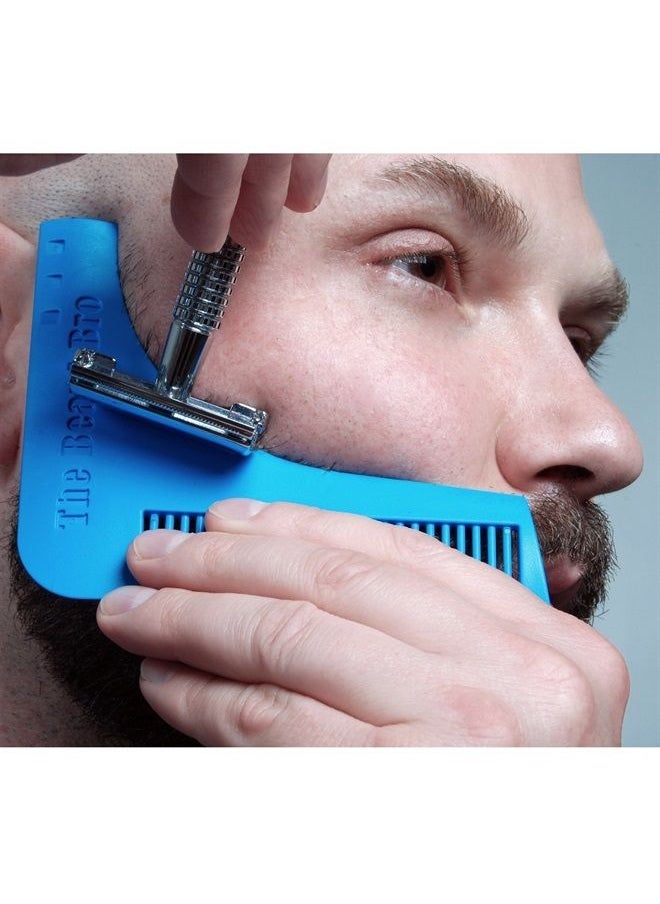 Beard Bro - The Beard Bro- 7 Tools in 1 Professional Beard Shaping Tool For Perfect Lines and Symmetry- THE FIRST & ORIGINAL - Image 1