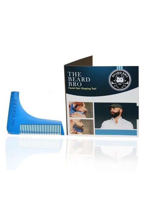 The Beard Bro- 7 Tools in 1 Professional Beard Shaping Tool For Perfect Lines and Symmetry- THE FIRST & ORIGINAL