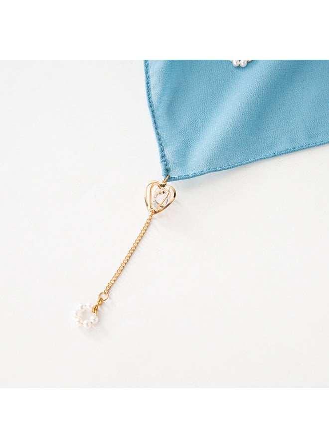 Nariele طرحة جديدة مع قلادة لؤلؤة زهرية - Image 5