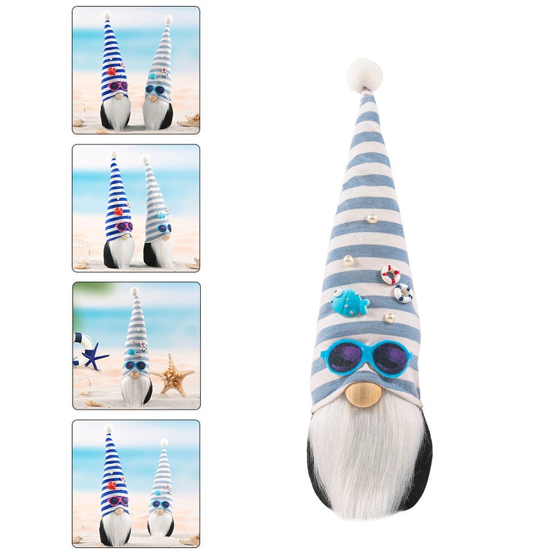 2 pcs Doll Lovely Beach Rudolph Doll Practical Shop Window Adornment - Image 3