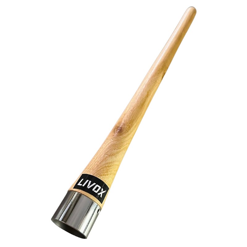 LIVOX Rubber Cricket Bat Handle Grips with Wooden Cone for Easy Grip Application (Pack of 5 – 4 Rubber Bat Grip and 1 Gripper) - Image 4