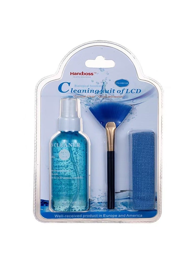 Handboss Light Blue Laptop Screen Cleaning Kit - Image 1
