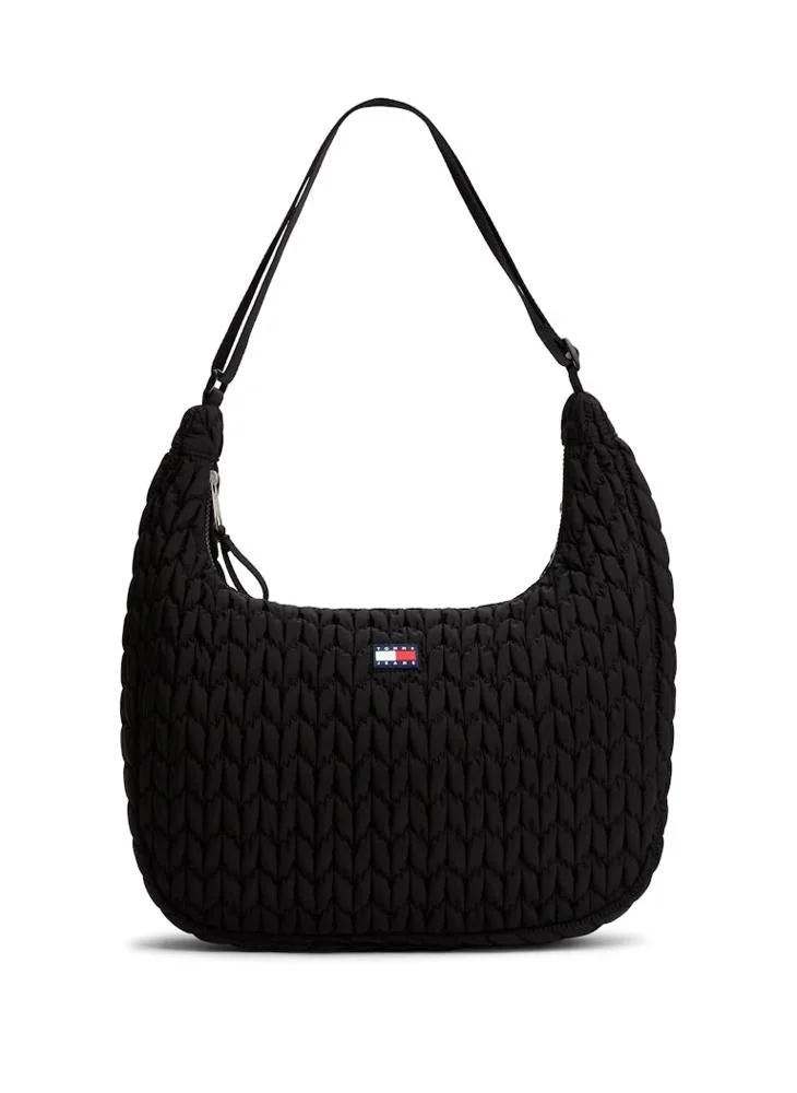 TOMMY JEANS Logo Quilted Crossbody Bag