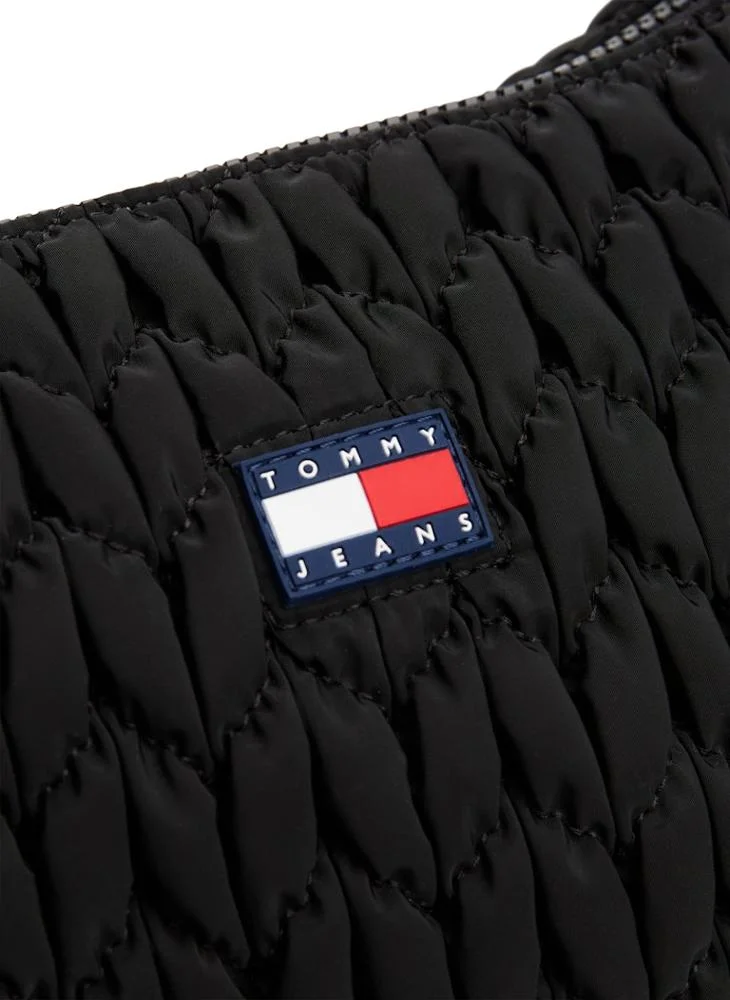 TOMMY JEANS Logo Quilted Crossbody Bag