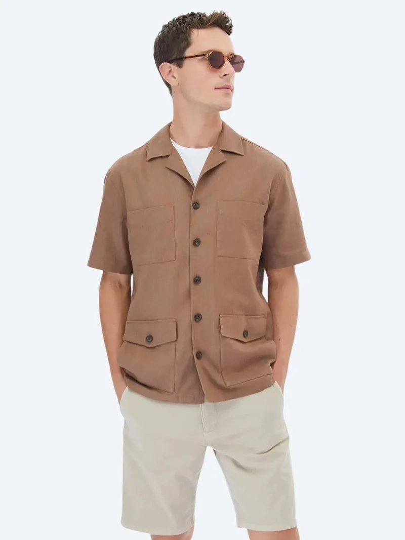 Kip Hazelnut Overshirt