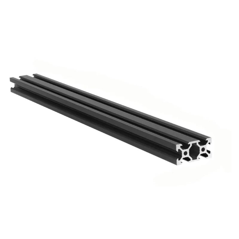RAHBI 4pcs Black V-Slot 2040 European Standard Industrial Aluminum Alloy Profile 10-1000mm Length Linear Rail for DIY 3D Printer CNC Leisurely(350MM) - Image 2