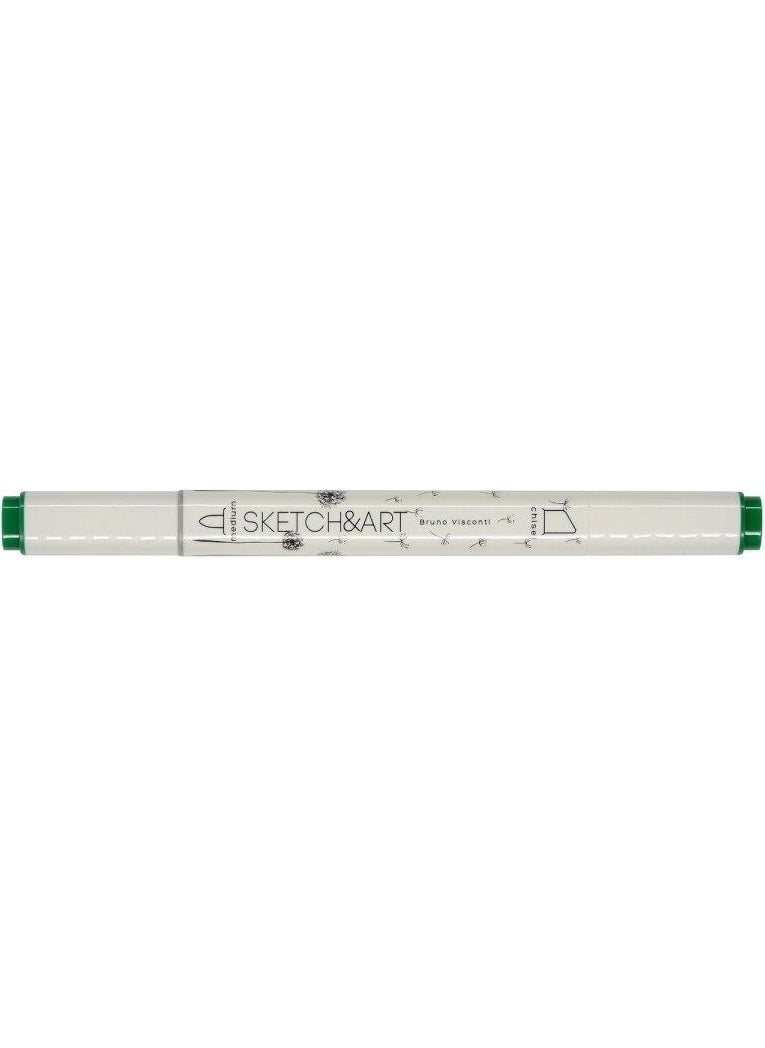 Bruno Visconti "sketch & Art" Double Sided Marker Pen 12 Colors - Architectural  - Image 3