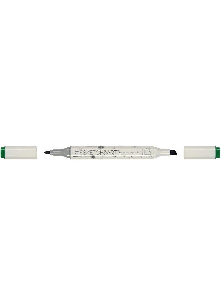 Bruno Visconti "sketch & Art" Double Sided Marker Pen 12 Colors - Architectural  - Image 4