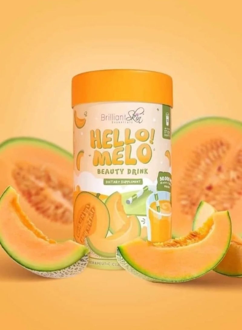 Hello Bello Hello Melo Beauty Drinks with Cantaloupe