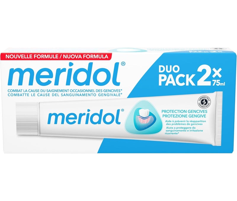 Meridol Toothpaste (2X75Ml) - Image 1