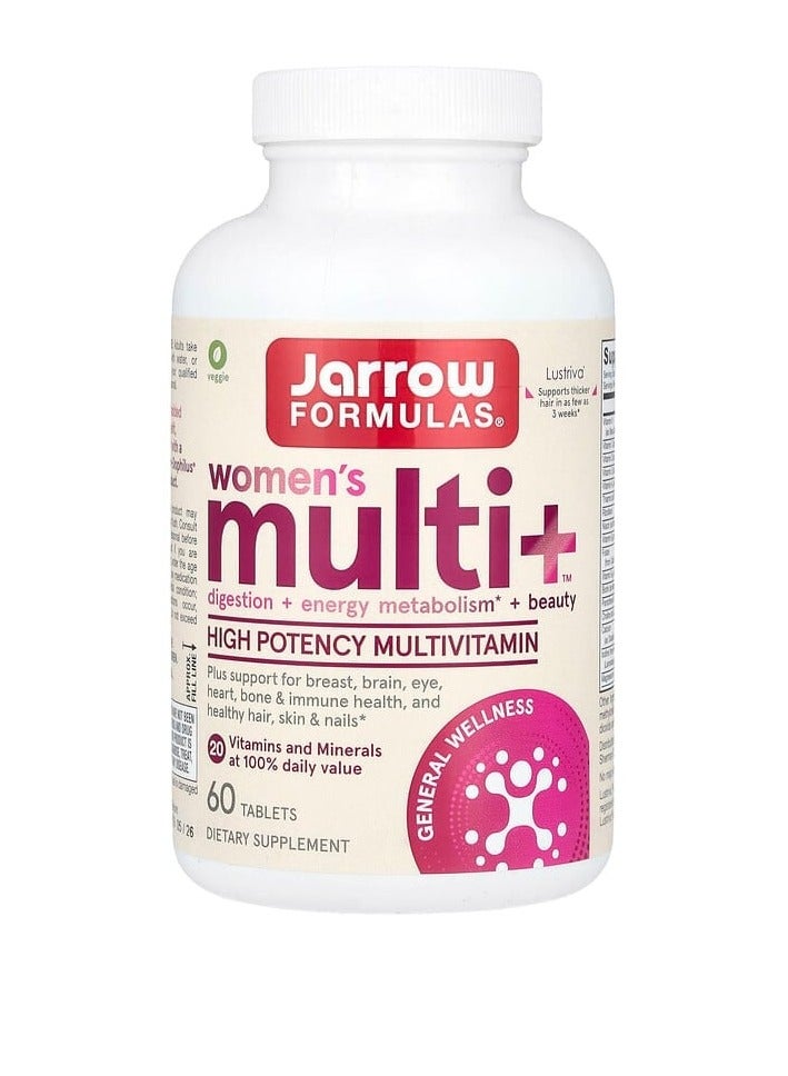 jarrow formulas Women's Multi+™, 60 Tablets