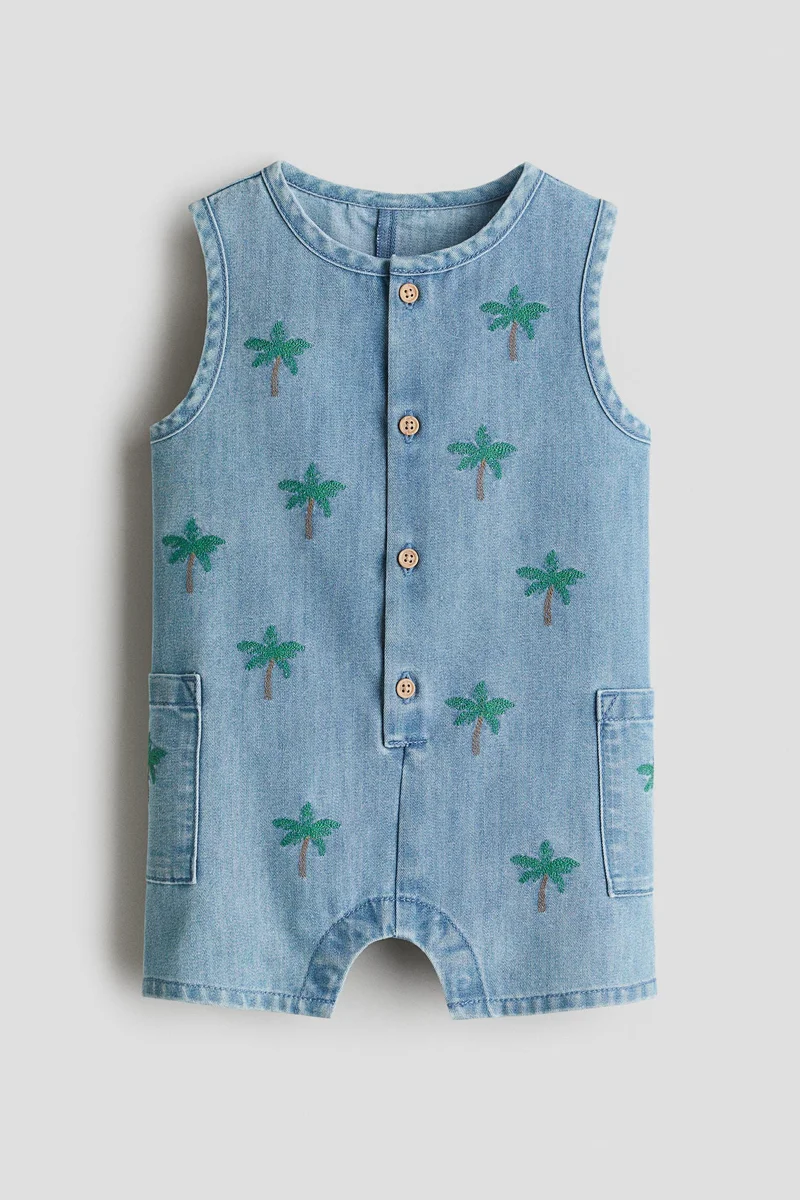 اتش اند ام بدلة رومبر بتطريزات