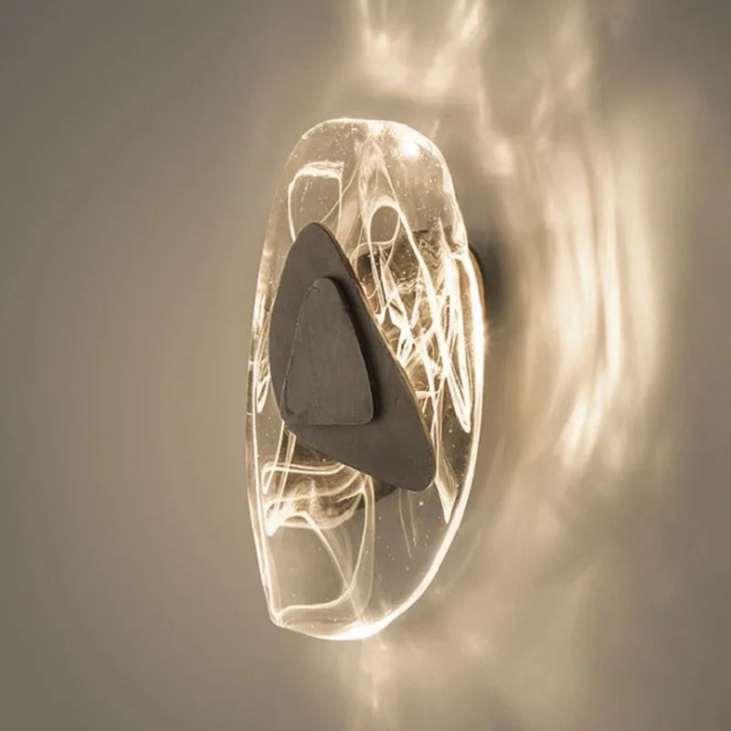 Luxury Crystal Wall Lamp Bedroom Bedside Decoration Modern Living Room Background Wall Lamp Creative Led Indoor Lighting - Image 1