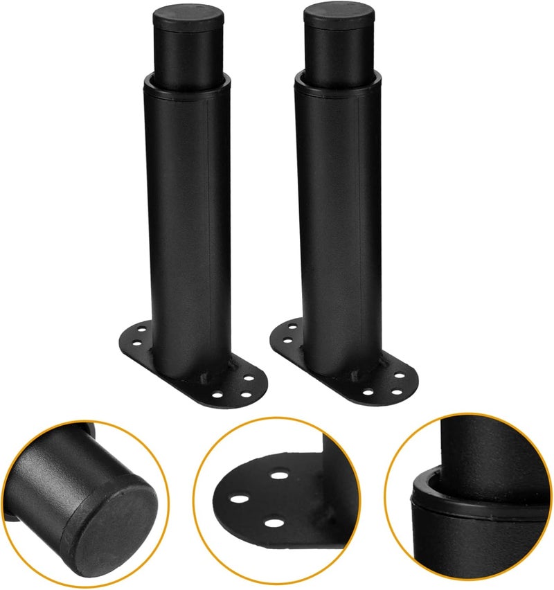 2pcs Furniture Legs for Single Bed Frame Bed Riser Replacement Parts for Frame Feet Twin Legs - Image 3