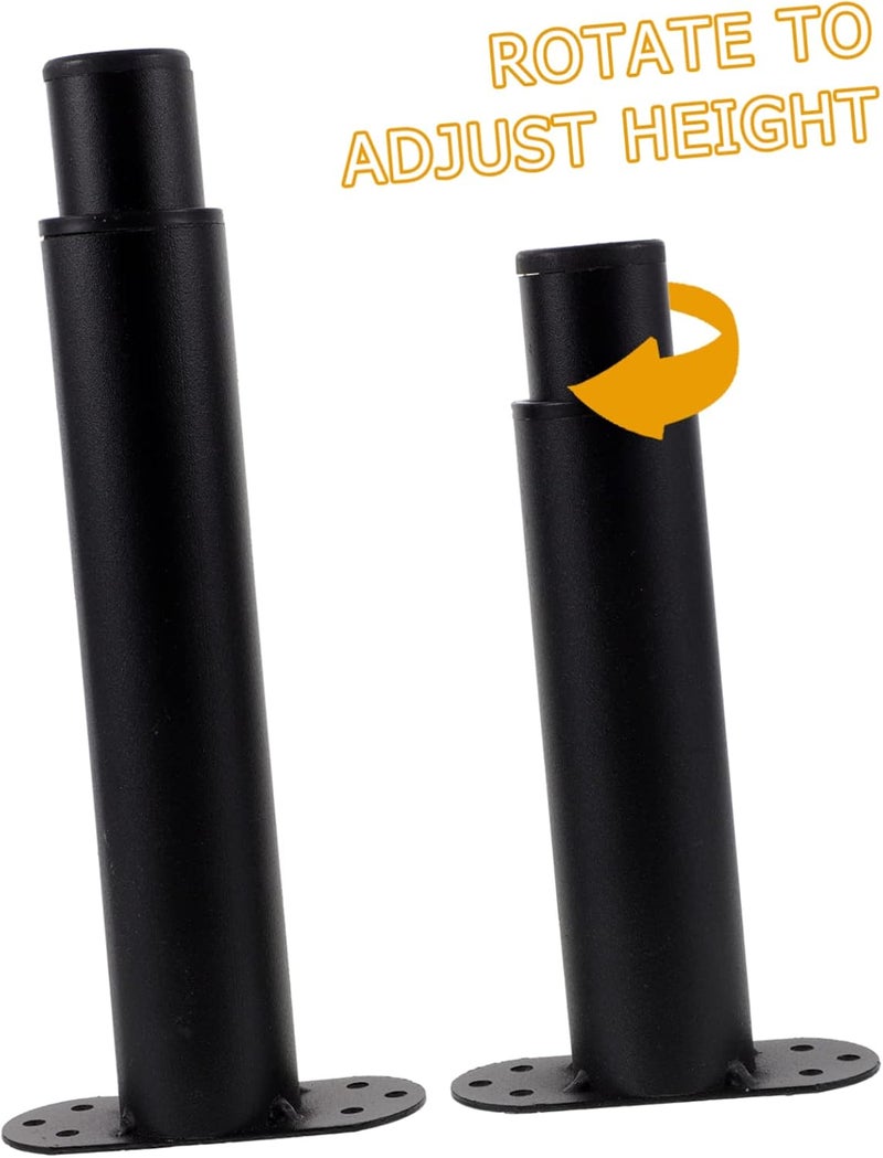 2pcs Furniture Legs for Single Bed Frame Bed Riser Replacement Parts for Frame Feet Twin Legs - Image 4