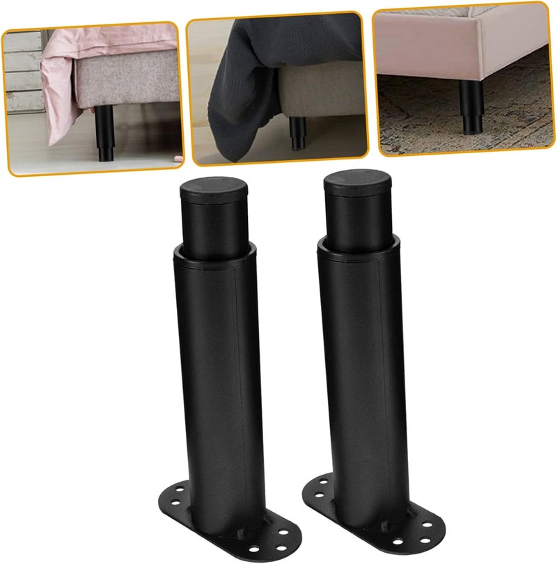 2pcs Furniture Legs for Single Bed Frame Bed Riser Replacement Parts for Frame Feet Twin Legs - Image 5