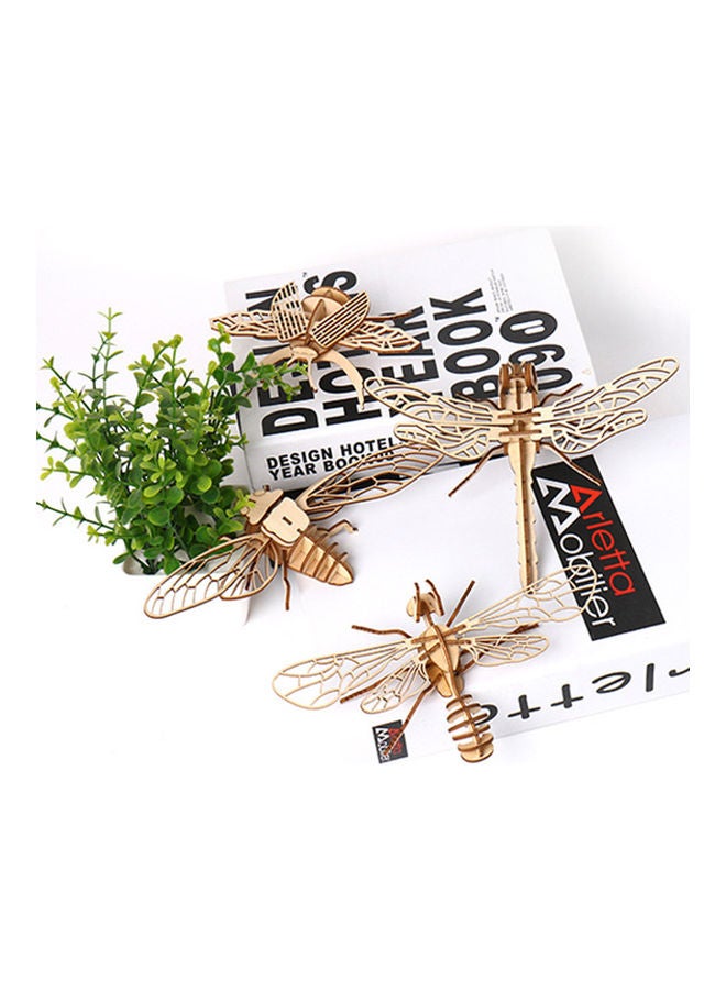 3D Wooden erfly Insect Model Puzzle - Image 4