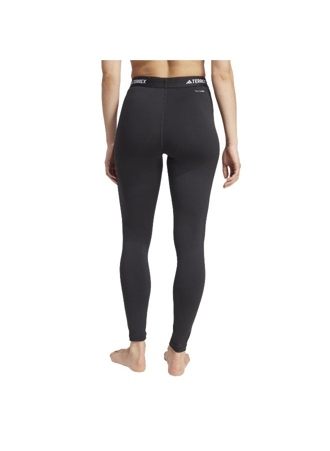 Adidas Multi Synt Ti W Black Hiking Tights For Women 2XS  - Image 3