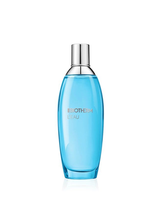 BIOTHERM L'Eau Fragrance of Lait Corporel, Refreshing Body Mist with Signature Citrus Scent of Biotherm Lait Corporel, Natural Hydrating Body Mist for All Skin Types, 3.4 Fl. Oz.  - Image 1